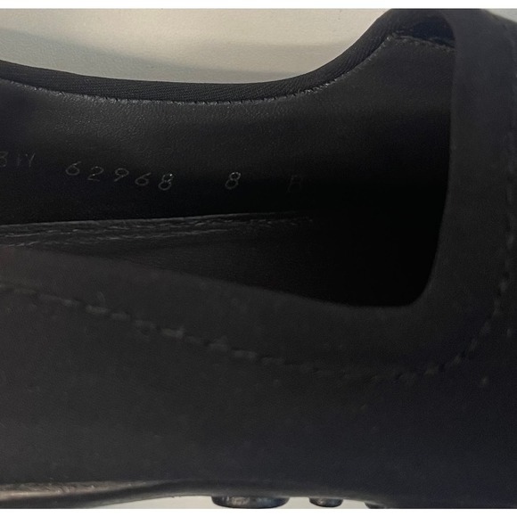 Black Stuart Weiztman Square Toe comfort Flat Size 8 - Picture 8 of 8